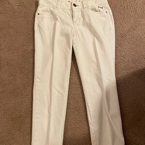 Elle White Skinny Boyfriend Jeans
